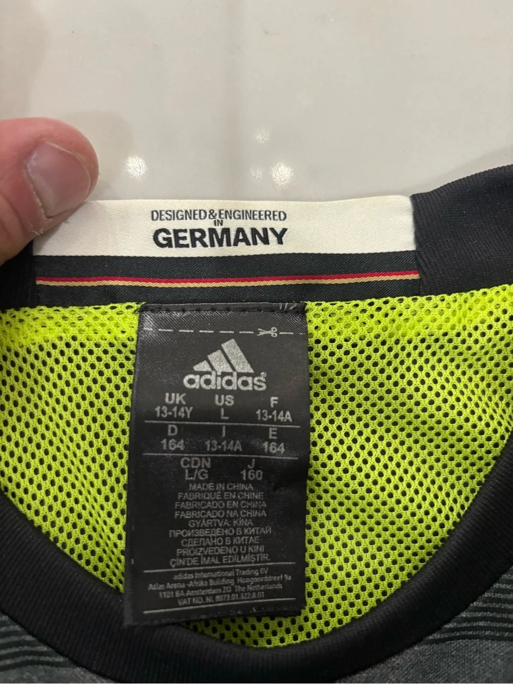 Adidas Youth Germany Soccer Jersey Size Large
